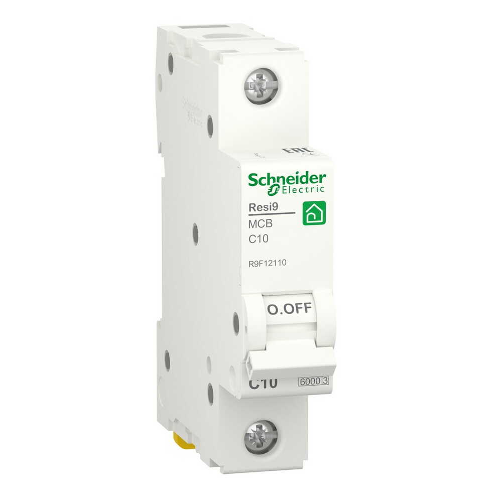 10 А Автомат Шнайдер Автоматический выключатель Schneider Electric 1P Resi9 