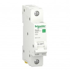 25 А Автомат Шнайдер Автоматический выключатель Schneider Electric 1P Resi9 