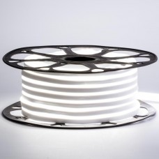 Светодиодный неон белый холодный 12В, 120led/м, 8Вт/м