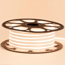 Светодиодный неон белый теплый 12В, 120led/м, 8Вт/м