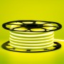 Светодиодный неон лимонный 12В, 120led/м, 8Вт/м