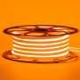 Светодиодный неон оранжевый 12В, 120led/м, 8Вт/м