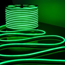 Светодиодный неон зеленый 220В, 12Вт, 120 LED