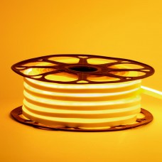 Светодиодный неон желтый 12В, 120led/м, 8Вт/м