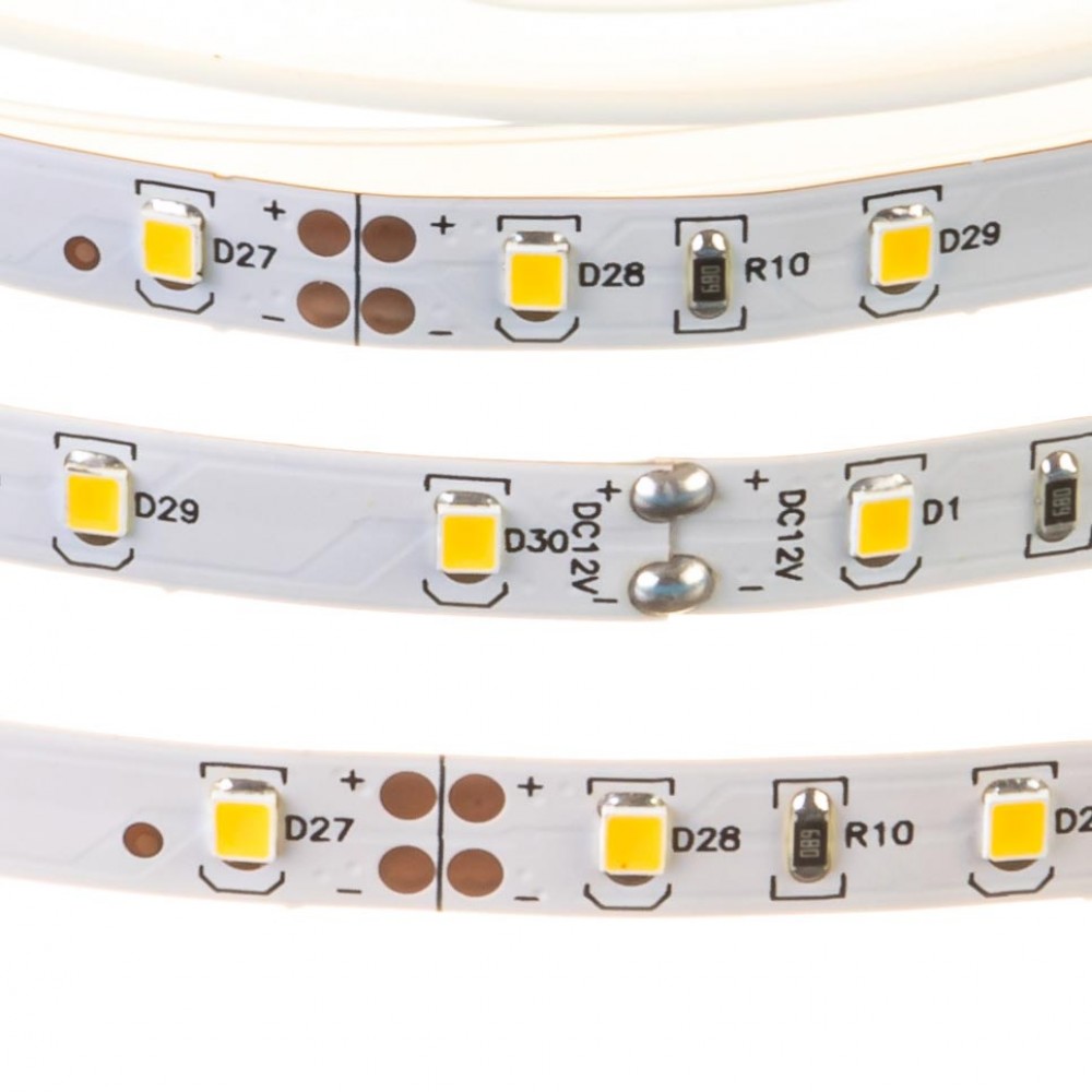 Светодиодная лента AVT-PROF SMD3528 60 LED IP20 9W/m Теплый белый 3000-3500k 